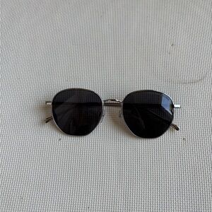 Marc Jacobs Black and Silver Sunglasses